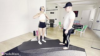 Paola Blaze And Verified Amateurs - I Returned To Intensive Training With My Personal Trainer, I Didnt Know What He Would Do To Me