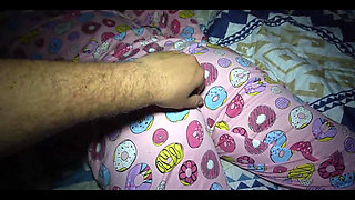 My Sweet Stepniece Wanted Me to Visit Her at Her Bedroom and Got so Horny That She Let Me Cum in Her Shaved Pussy