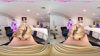 Blonde MILF in Wild Virtual Big-Titted Erotic Passion