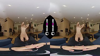 Rosalina Thin And Flexible Stripper With Small Titties 3d VR - FeelMeVR