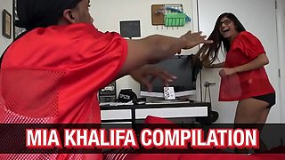 Mia Khalifa Busty Arab BBC Compilation - Big Tits & Big Cock Scenes