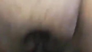 Hubby Fucking My Hairy Indian Pussy Missionary Legs up Cumming in My Mouth