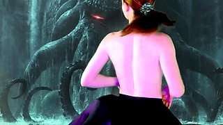 Brunette amateur webcam babe pleases pussy