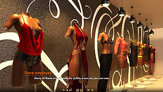 Darker.the Lesbian Lewdness of the Married Woman in the Clothing Store - Episode 12,13
