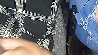 Neighbor Oral sex without knowing about cuckold