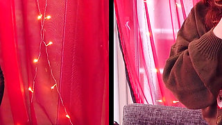 See-through Mesh Magic: Try on Haul Lingerie Dress