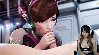 Sexy D.Va from Overwatch gets dominated by thick cocks… The top 8 Rule 34 D.Va Overwatch Hentai videos you don't want to miss!