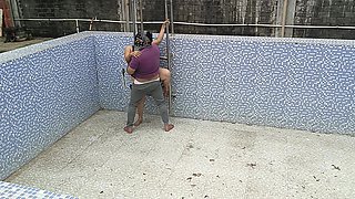 Indian Telugu Romantic Couple Enjoying Sucking Doggy Style Hard-core Fucking in Swimming Pool Telugu-fuckers