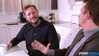 Exotic nympho Roxy Lips blows and fucks her husband's friend in bathroom GP1213