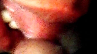 Blowjob girl suck a dick until it cum