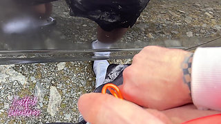 Stranger Catches Me Peeing, Smoking & Masturbating in My Car