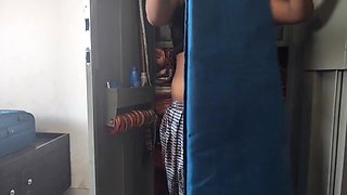 Beautiful 18 Year Old Indian Kamwali Seducing Owner With Hot Lusty With Hindi Sex