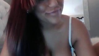 Hot Latin Babe Toys On Cam