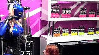 Amateur fetish BDSM action with redhead