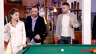 Gina Gerson Takes Three Hard Dicks At Once