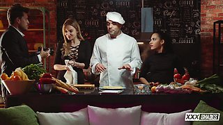 Apolonia Lapiedra's Wild Kitchen Party Fuels Intense Passion