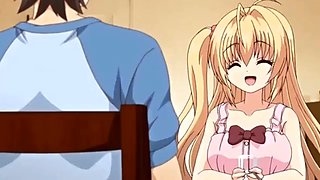 Step sister with big tits turns 18 and gets fucked for the first time  hentai