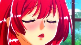 Raunchy hentai whore mind-blowing sex story