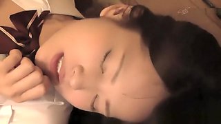 Jav Idol Abe Mikako Fucked Under Bed Whilst Guys Wife Is Sleeping On Top