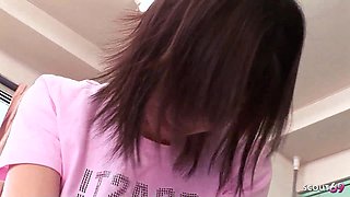 Japanese Teen with perfect Slim Body <censored> older Guy to Uncensored JAV Fuck at Sport Lesson in Japan