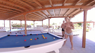 Marie & Chloe - Topless Pool