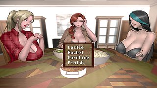 Young guys enjoy cartoon anime sex with friends on a summer camp adventure