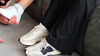 Black Amateur Explore Hot Foot Fetish