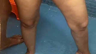 Dipak Fucks Sakshi in Bathroom in Doggy Style