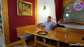 German Waitresses have Sex at work