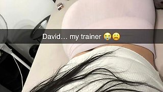 Gym Instructor Stretches Out Wife and Makes Her Cheat on Her Husband on Snapchat