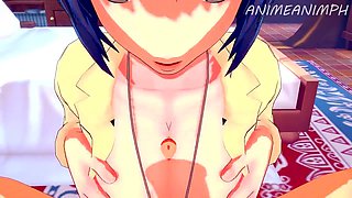 Cartoon busty girl memorable xxx movie