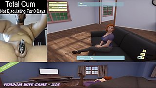 Wifey domination game with Zoe Demo featuring cock gameplay