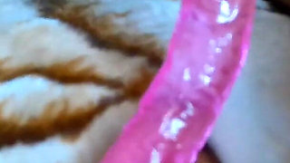 Double Dildo Masturbation