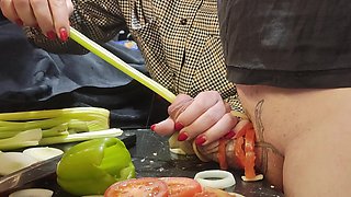 CBT. Extreme Dick and Urethral Torment in the Kitchen! Cooking Cock 2. Episode 2/3. Full.