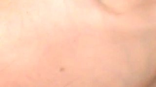 Two Men Pump Hard Wet Bush of a Busty Japanese Girl and Creampie Her
