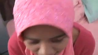 Arab Amateur Wife Homemade Blowjob and Fuck with Facial