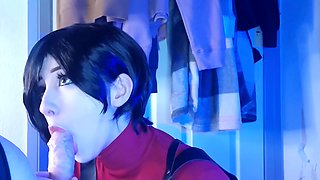 Ada Wong In Uses Leon For Sex, Gives Footjob And Pounds Big Oiled Ass