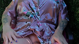 Rikki Ocean Morning Milking Outside