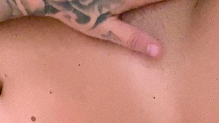 Big boobs milf masturbates with her dildo