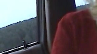 Sweet Jessi Sucking Cock in a Parking Lot