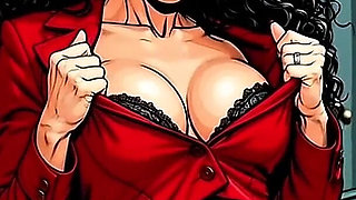 Casting for a 40-year-old Sexy Slut. Cartoon. MILF Black Stockings