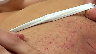 Skye Blue - White Panty Teasing