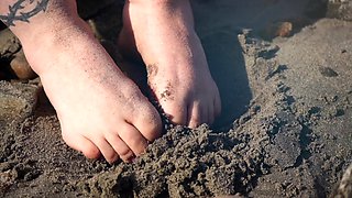 Feet at the Beach