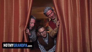 Nasty seniors fap, rusty, and calvin live together in a nursing home when a new meat arrives