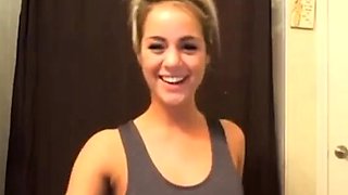 Amazing ass Amateur Blonde 19yo Teen anal fucked