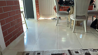 My Stepdad Ends up Getting Fucked with the Anal of My Big Amazon Ass