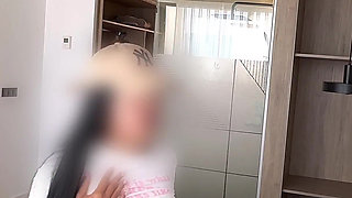 Stepbrother Uses Drone to Catch Latin Stepsis Taking Topless Selfies and Look What Happens in the End