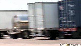 Truck Stop Titties With Ramon Nomar, Brandy Talore - Brazzers