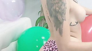B2p 16" Masturbation Big Ballons Pop