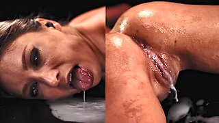 Talia Mint's blowjob scene by Hentaied